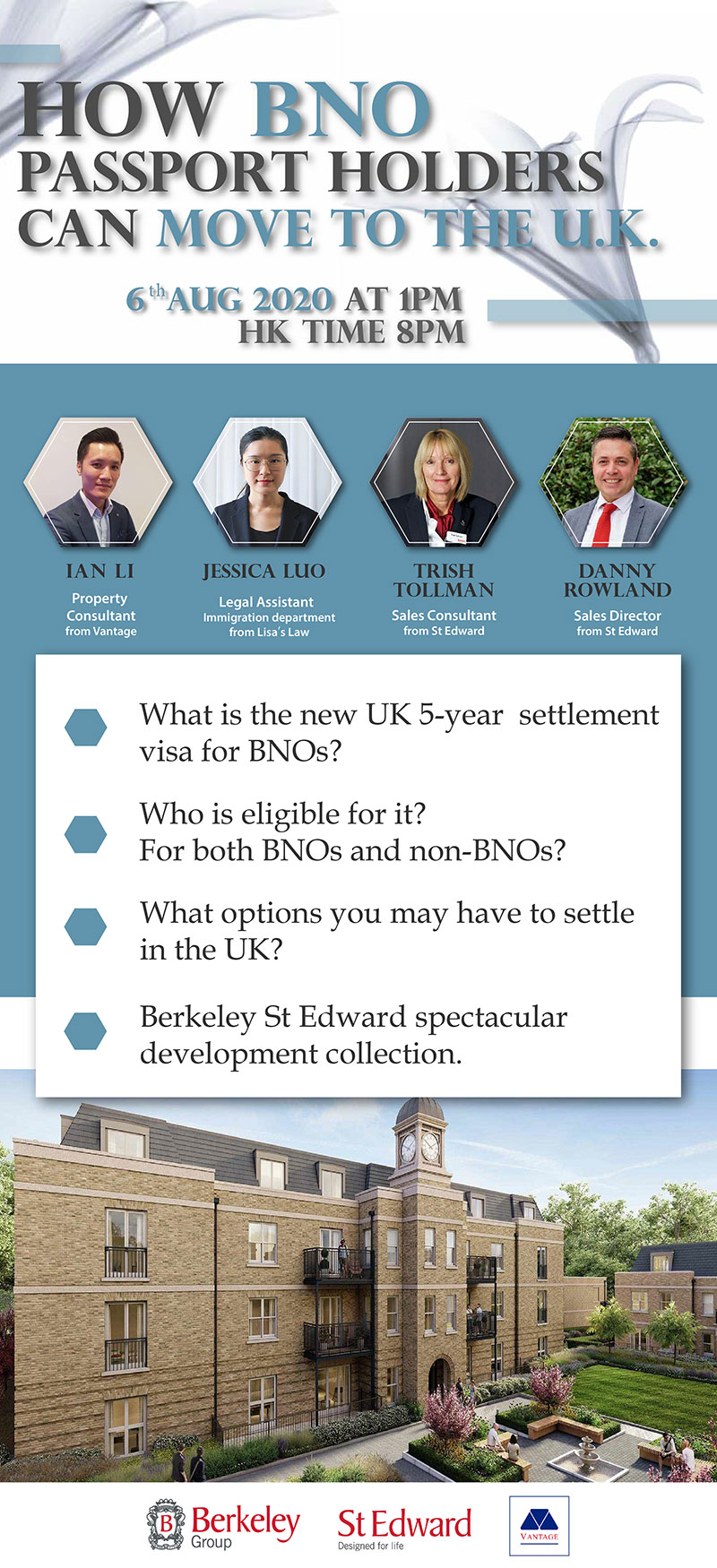 How BNO holders are able to move to the U.K How BNO holders are able to move to the U.K